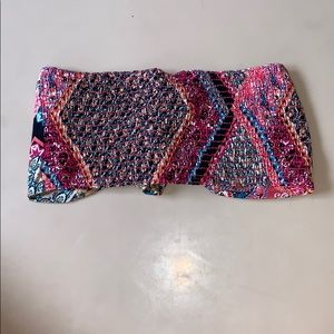 AKIRA Tops - colorful tie top AKIRA Tops - colorful tie top